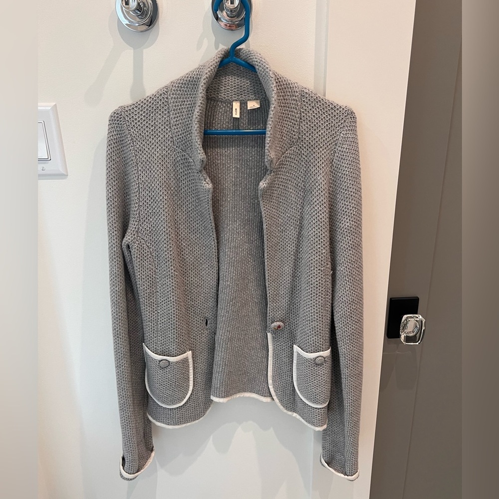 Moth sweater blazer